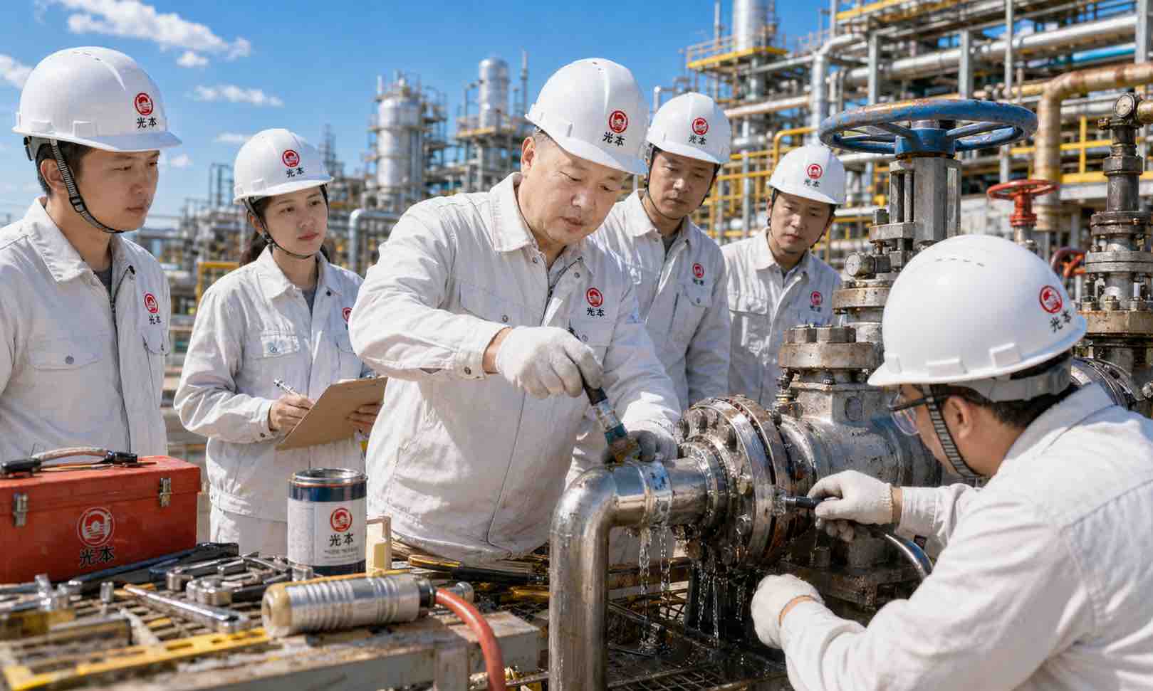 为什么工业堵漏产品不能按民用胶水的思路使用施工配图